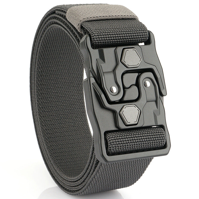 2024 Autumn Men’s Woven Belt – Quick Release & Stylish
