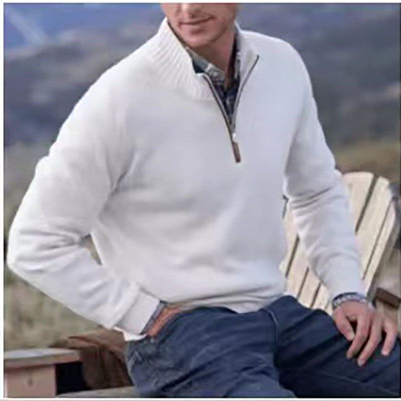 Men’s Warm Sweater – Casual Everyday Knitted Base Layer