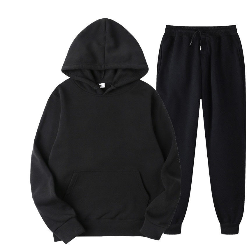 2023 Men’s Hooded Sweatshirt Suit – Casual Spring & Autumn Two-Piece